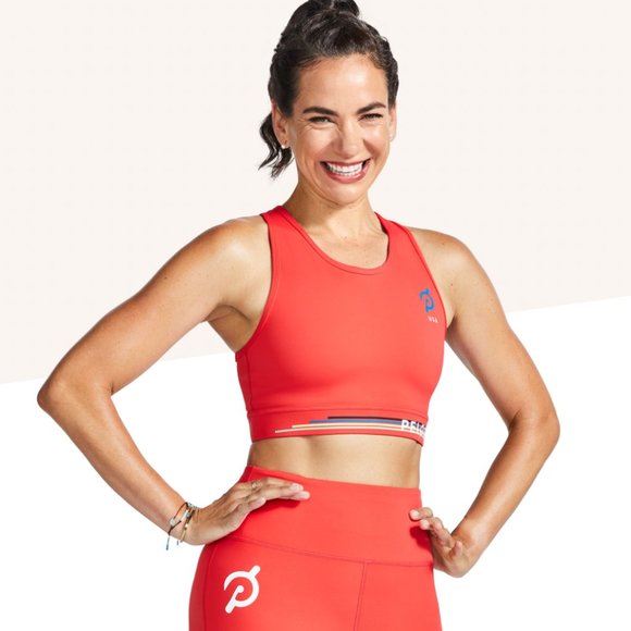Peloton High Neck Bra - Burnt orange/Red‎ - Picture 4 of 4